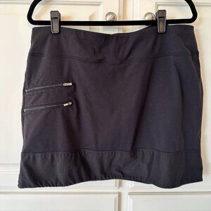 Athleta Tee Time Skort, Black, #212547, Size XL